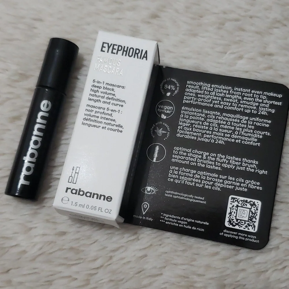 PACO RABANNE MINI EYEPHORIA FAMOUS 5-IN-1 MASCARA.